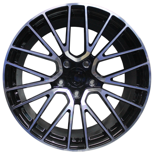20 inch Stuttgart  5x130- Forged Wheel -N/W  Black Machined Face 8.5J/10J 