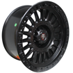 18 inch - Revenge - 6x139 - Matt Black 