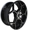 18 inch - Miami - N/W - 5x112 - Gloss Black Machine Face -8J/9J