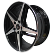 18 inch - Italia - N/W - 5x112 - Gloss Black Machine Face - 8J/9J