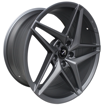 18 Inch - Stallion - N/W - 5x120 - Matt Gunmetal 8J/9J 