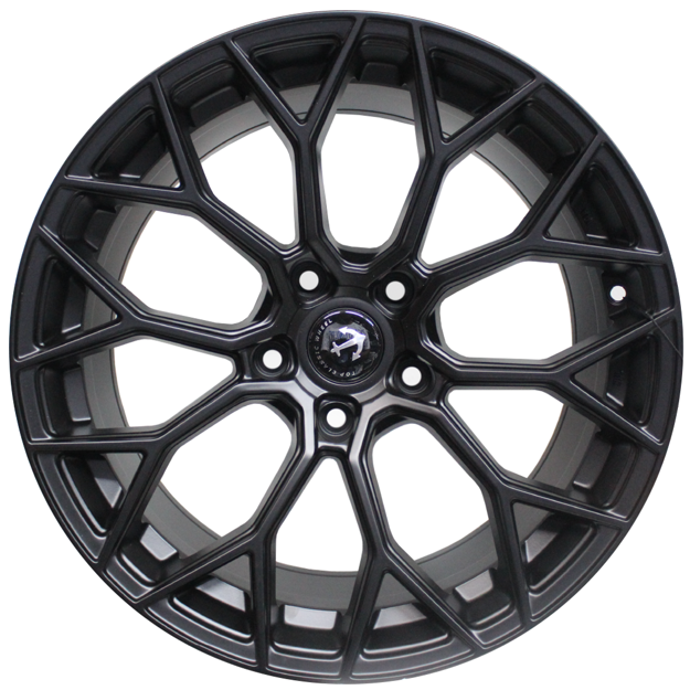 18 inch - Harbour - N/W - 5x120 - Matt Black - 8J/9J