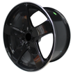 20 inch - Navigator - 5x112 -N/W - Black Machined Lip - 9J/10J