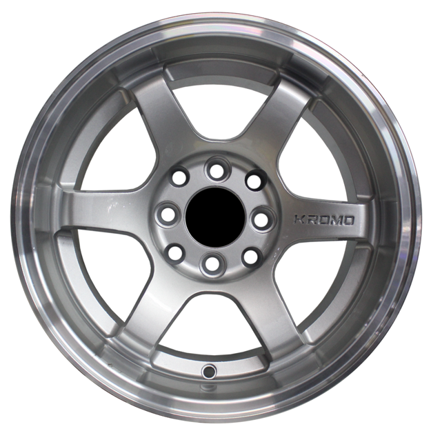 14 inch - Kromo Te37 -  Silver Machine Lip      Silver Machine Lip     8x100/114 PCD     7J | Offset:0 | CB:73.1     Fits VW Golf 1/2/3, Honda, Toyota, Nissan ect...     Sold as set