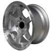 14 inch - Kromo Te37 -  Silver Machine Lip      Silver Machine Lip     8x100/114 PCD     7J | Offset:0 | CB:73.1     Fits VW Golf 1/2/3, Honda, Toyota, Nissan ect...     Sold as set