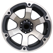 20 inch - Victor - 6x139 - Matte Black Machine Face + Bronze Clear Coating