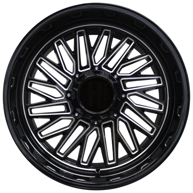 20 inch - Enchanted - 6x135/139  - Black With Machined Spokes