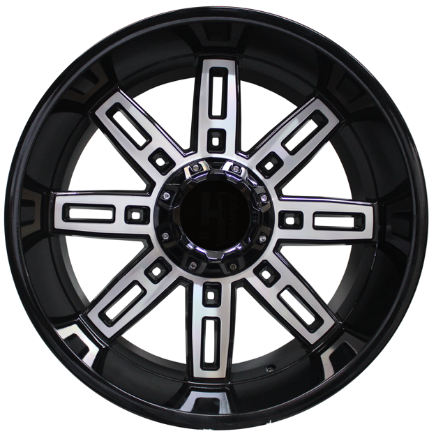 20 inch - Optimus - 6x135/139  - Black Machined Spokes