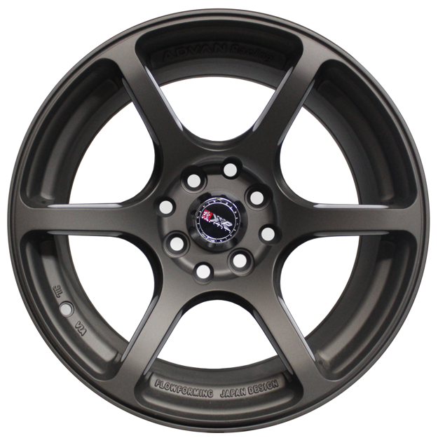 15 inch - Katana - 4X100/114 - Matte Bronze + Spoke Milling