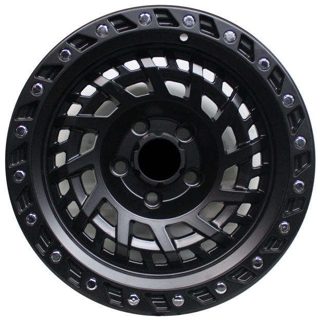 15 inch - Serengeti - 5x114 -MATTE BLACK 