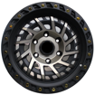 16 inch - Serengeti - 6x139 -Matte Black Machined Bronze Face