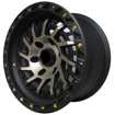 16 inch - Serengeti - 6x139 -Matte Black Machined Bronze Face