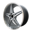 19 inch - Stanza - N/W - 5x114.3 - Silver Machined Lip