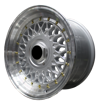 Picture of 15 Inch Santiago BSS - 8x100/114.3 - Silver Lip Gold Rivet