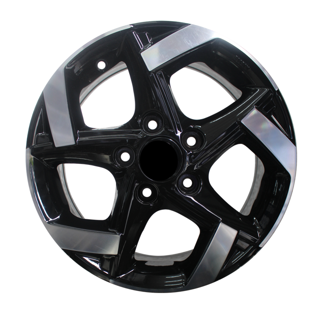 Picture of 15 Inch - Piston - 5x114.3 - Black Polish