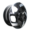 Picture of 15 Inch - Piston - 5x114.3 - Black Polish