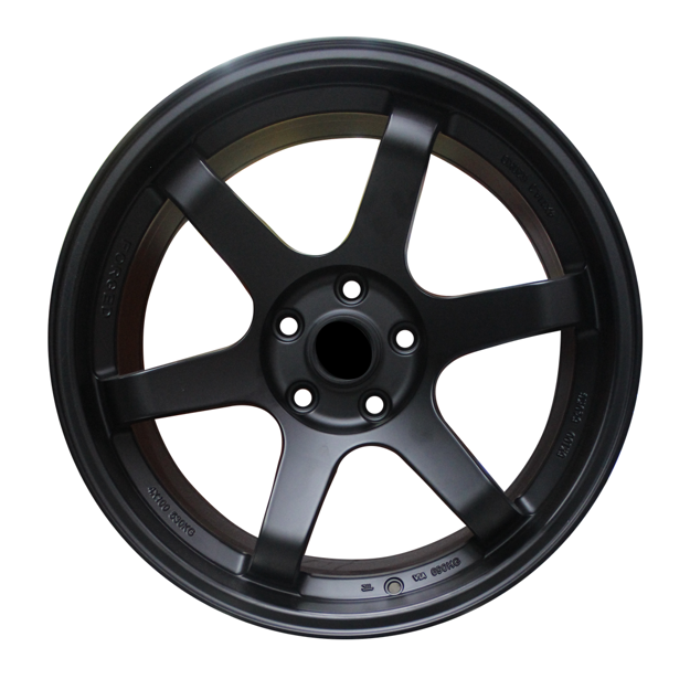 Picture of 18 Inch - 5x112 - Te37 - Matte Black - N/W