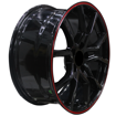 Picture of 18 Inch - Hydra - 5x114.3 - Black + Red Line