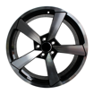 Picture of 19 Inch - Impact - 5x112 - Black Machined Face