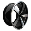 Picture of 19 Inch - Impact - 5x112 - Black Machined Face