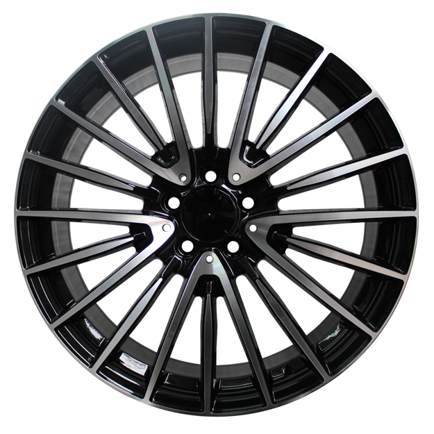 Picture of 20 Inch - Montana - 5x112 - N/W - Gloss Black Machine Face