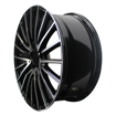 Picture of 20 Inch - Montana - 5x112 - N/W - Gloss Black Machine Face