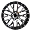 Picture of 19 Inch - Bolt - 5x112 - Black Machined Face