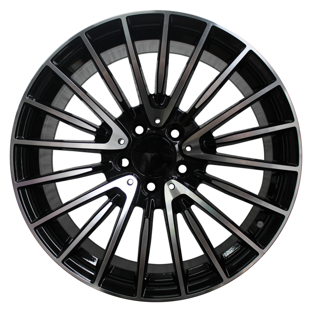 Picture of 18 Inch - Montana - 5x112 - N/W -  Gloss Black Machined Face