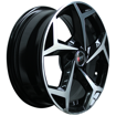 Picture of 17 inch Polo 8 R Line Style - 5x100 - Black Machined Face