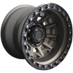 Picture of 15 Inch - Hunter - 10J -  6x139.7 - Matt Bronze +Black Lip