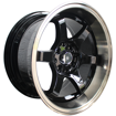 Picture of 15 Inch - TE37 -  Black Machined Lip + Bronze Coat