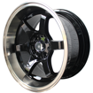 Picture of 15 Inch - TE37 -  Black Machined Lip + Bronze Coat