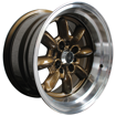 Picture of 15 Inch - Mini Lite Reps - 4X100/114 - Bronze/Machined Face
