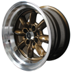 Picture of 15 Inch - Mini Lite Reps - 4X100/114 - Bronze/Machined Face