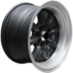 Picture of 15 inch - Mini Lite Reps - 4X100/114 - Matte Black Machined Lip