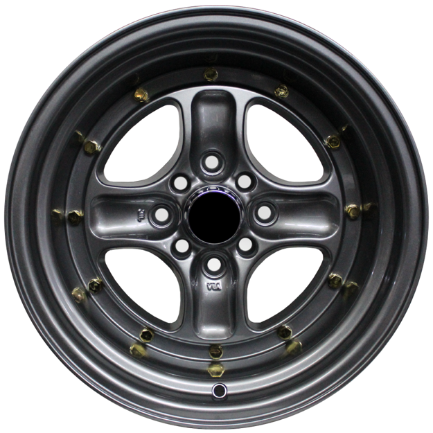 Picture of 15 inch - Bling - 4X100/114 - Gunmetal- 8J