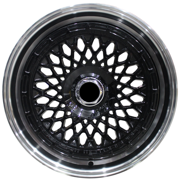 Picture of 18 Inch - Sunshine - 5x112/120 - Black Machine Face