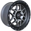 Picture of 18 inch - Outback- 6x139 - Matt Black Machined Face