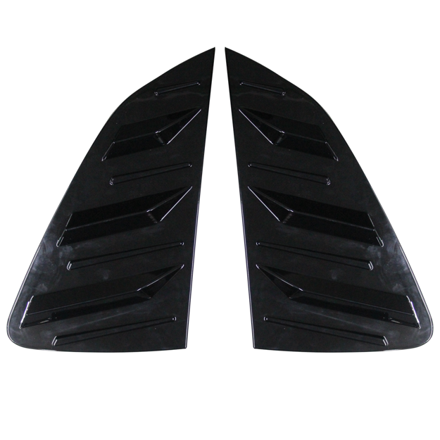 Picture of Polo 8 Gloss Black Plastic Side Window Louver
