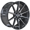 Picture of 17- inch Dominant - 4x100/114 -  Black Machined Face