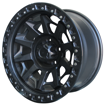 17 inch - Warlord - 5x114.3 - Gunmetal Gray/Black