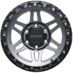 15 Inch - Method - 6x139.7 - Matte Grey + Matt Black Lip