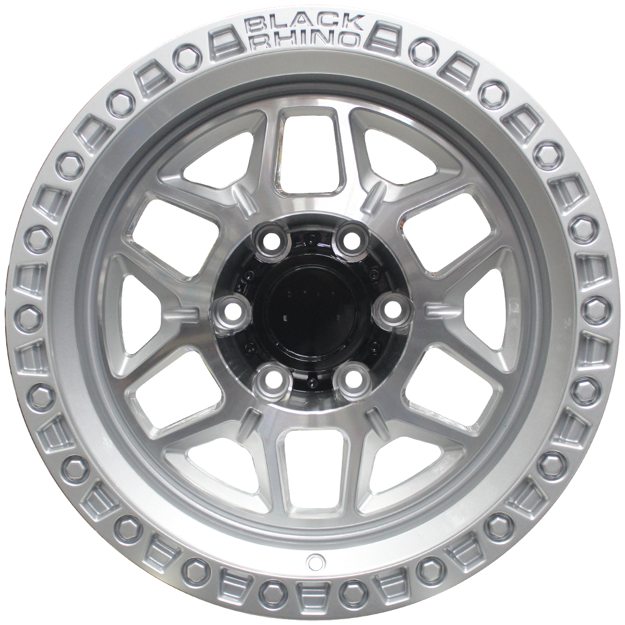 17 Inch - Outback - 6x139 - Silver Machine Face