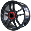 17 inch -  Axel  - 5x100/112 - Black