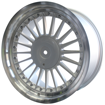17 Inch - Berlin OG - 5x120- Silver Machine Lip