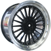 17 Inch - Berlin OG - 5x120- Black Machine Lip