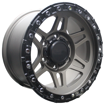 15 Inch - Kytnetic - 6x139.7 - Matte Bronze + Matt Black Lip