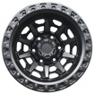 15 inch - Hunter - 6x139 - Matte Black