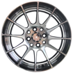 15 Inch - Volatile - 4X100/114 - Machine Black + Undercut