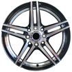 15 Inch - Rupture - 4X100/114 - Black Machine Face + Undercut